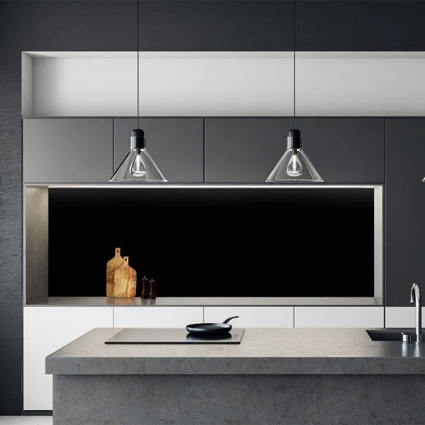 Black Splashback