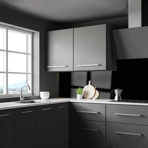 Black Splashback