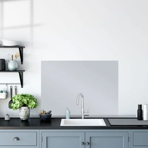 Bright Ice Glass Splashback