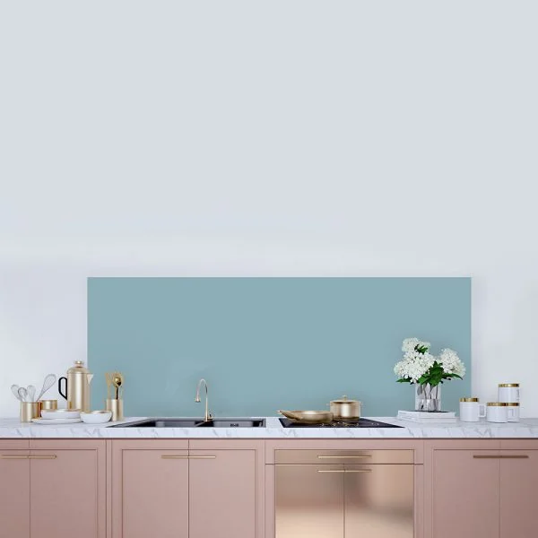 Matt Baby Blue Splashback