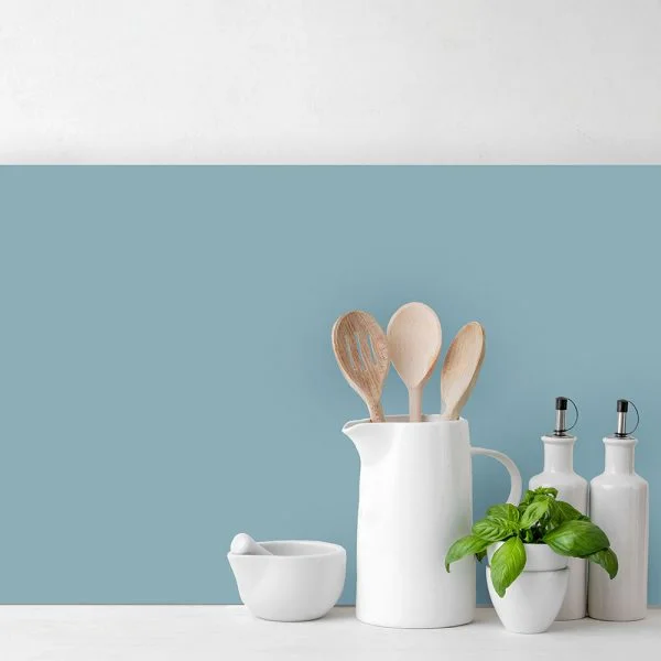 Matt Baby Blue Splashback